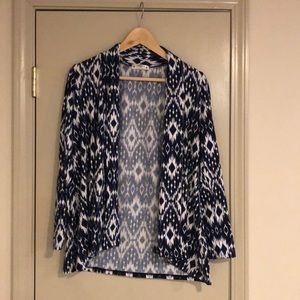 Blue Print Cardigan